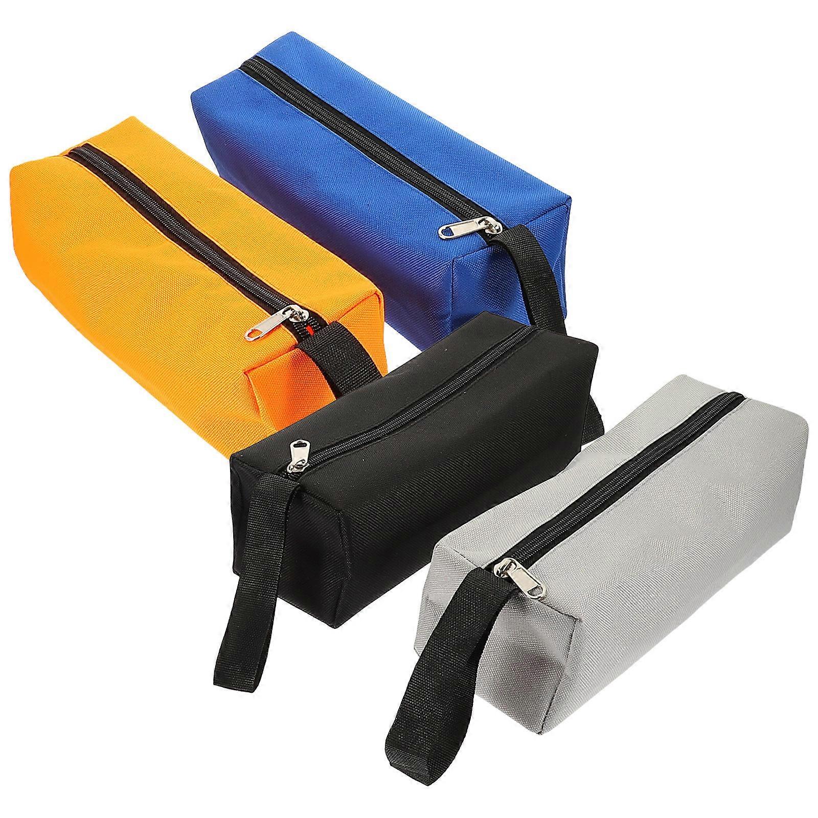 4pcs Thickened Utility Tool Organizer Bag Multi Purpose Pouch For Tool Storage For Crafts And Diy Projects
