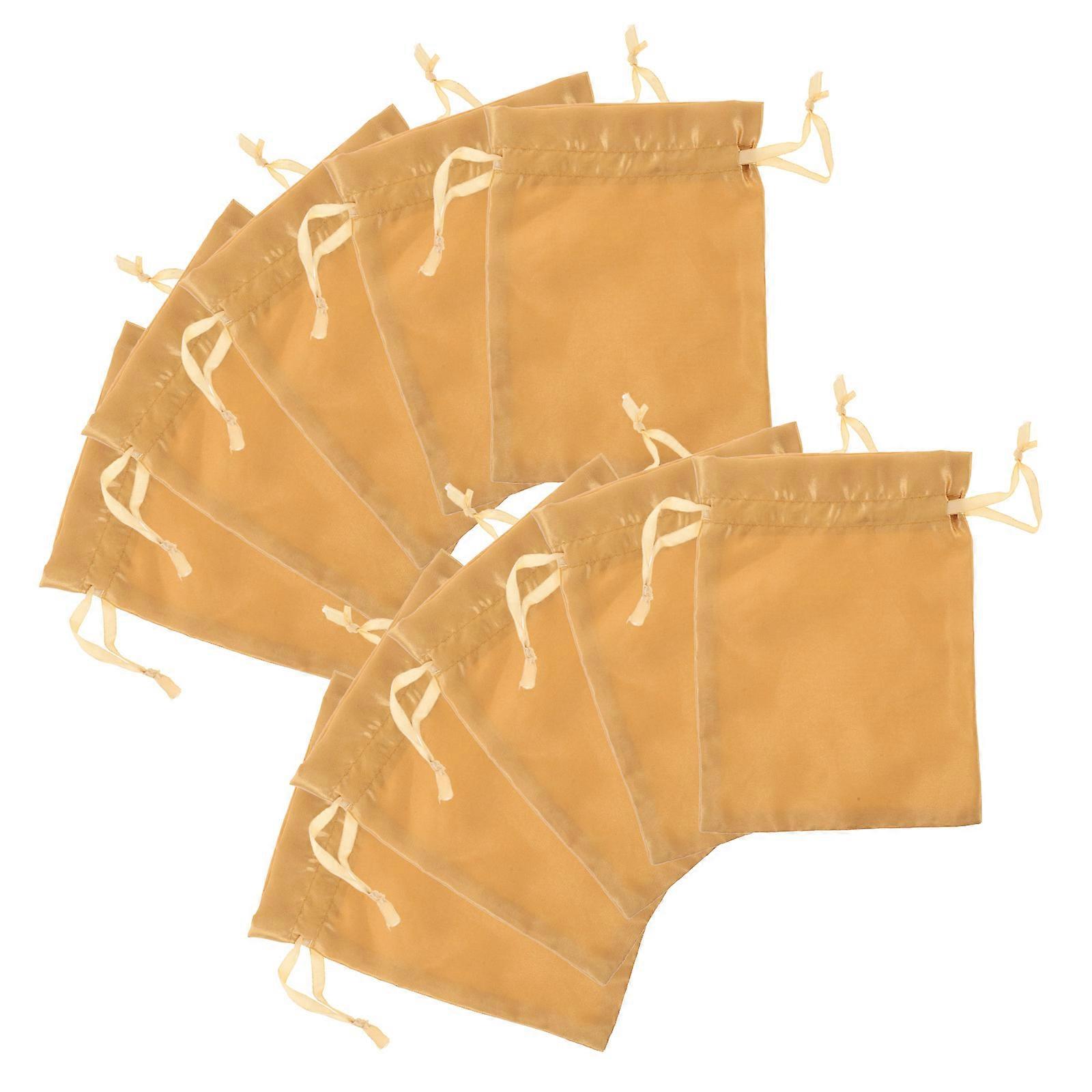 10pcs Portable Wig Storage Bags Drawstring Organizer Pouches for Travel and Multiple Wigs