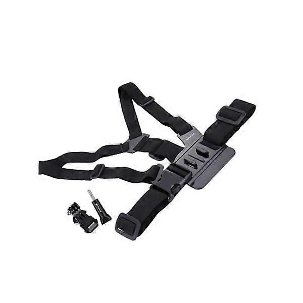Bryststropp Justerbar Kroppsstropp + J-Krok for HERO6 5 4 3+ 3