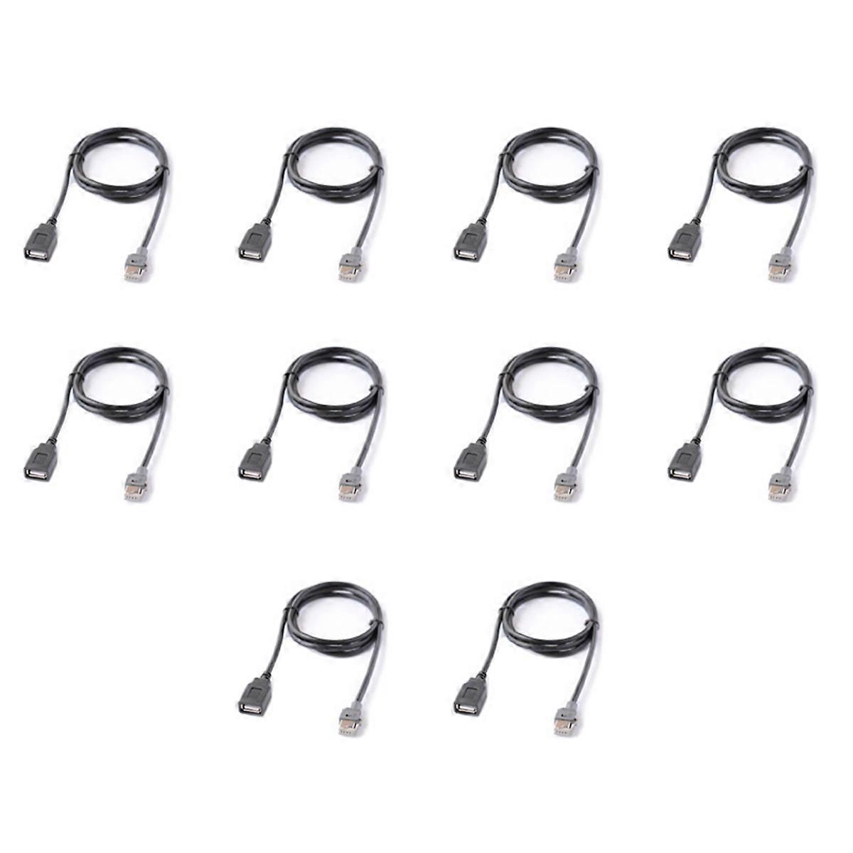 10X Car Media Head Unit USB Interface Cable Adapter for MISTRA