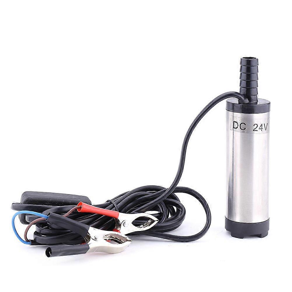 Pompe submersible en acier inoxydable pour l’outil de ravitaillement en kérosène de diesel à eau (DC 24V Silver)
