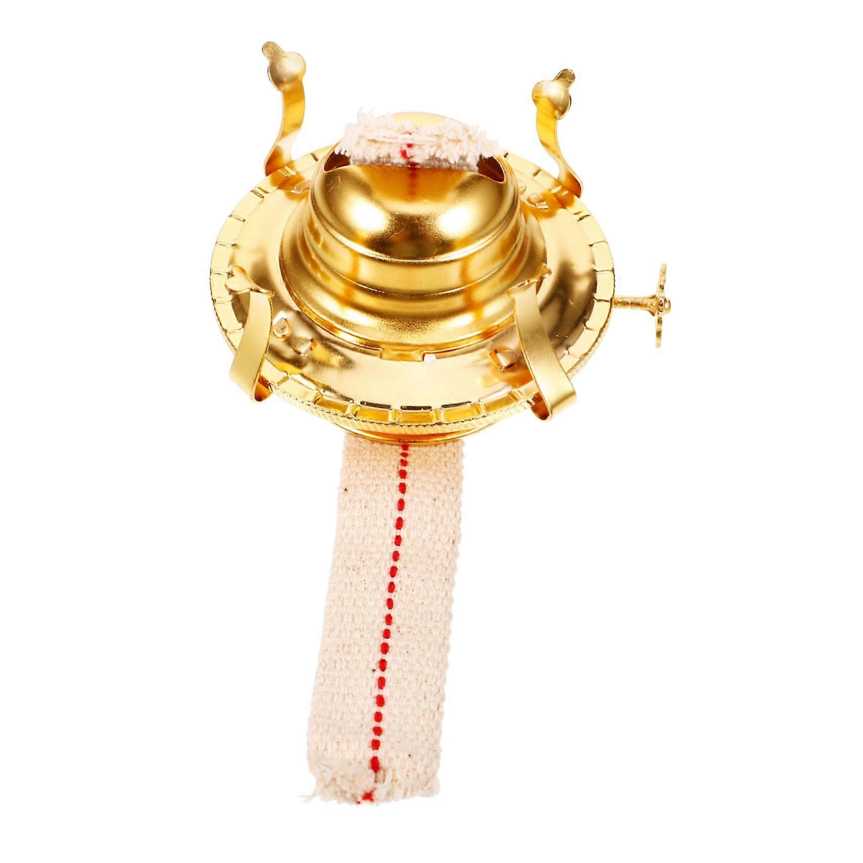 Retro Kerosene Lamp Burner Metal Regulator Vintage Oil Lamp Holder for Petroleum Lamps Replacement for Old Wicks and Lamp Fittings for Collectors