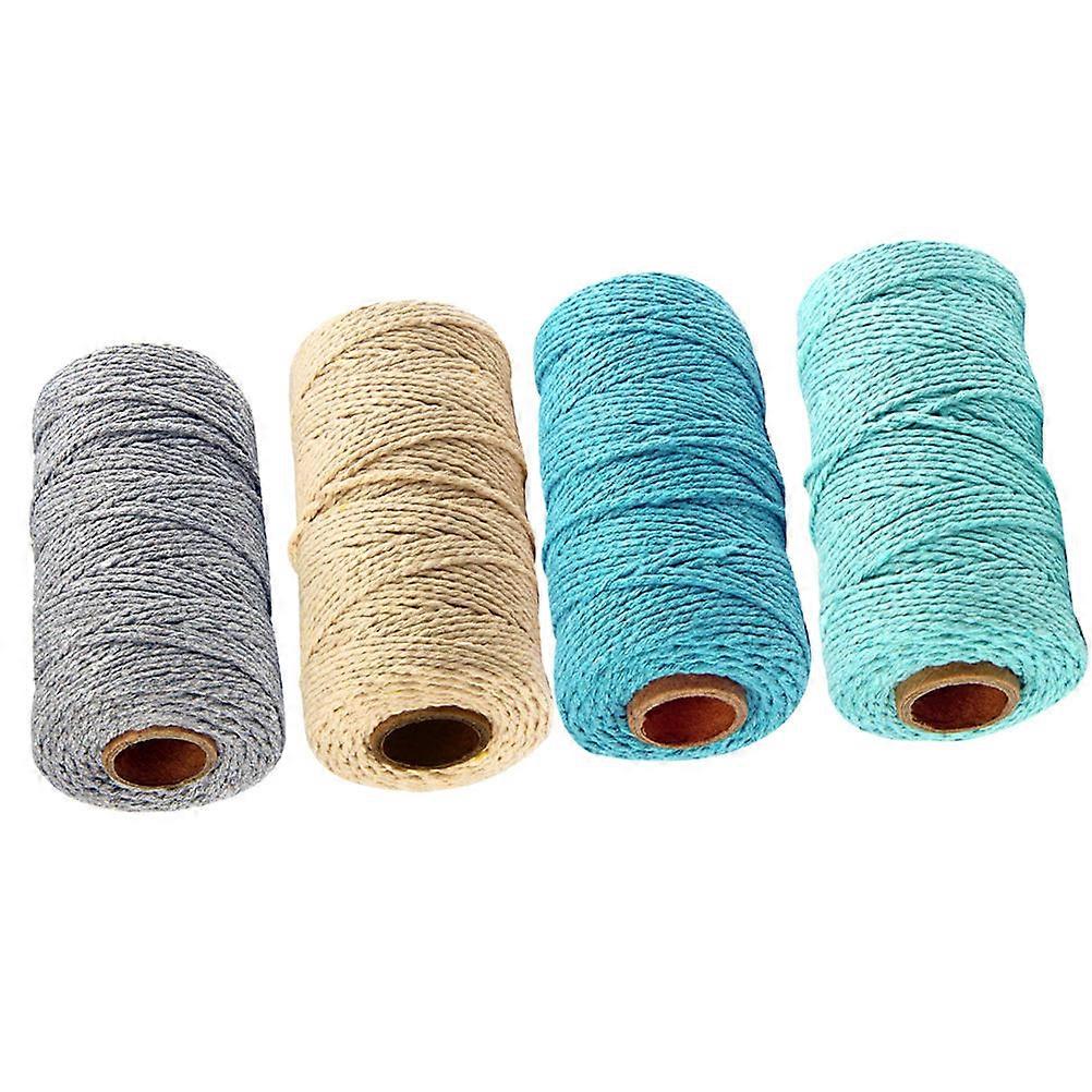 Multi-purpose Rope, Durable Cotton String Ideal for Crafting and Outdoor Use,