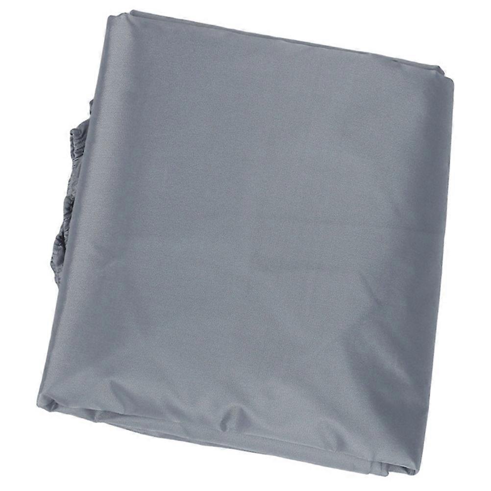 Windproof Rainproof Outdoor Generator Cover with Elastic Bottom, Tear Resistant for Small to Medium Generators, Gray