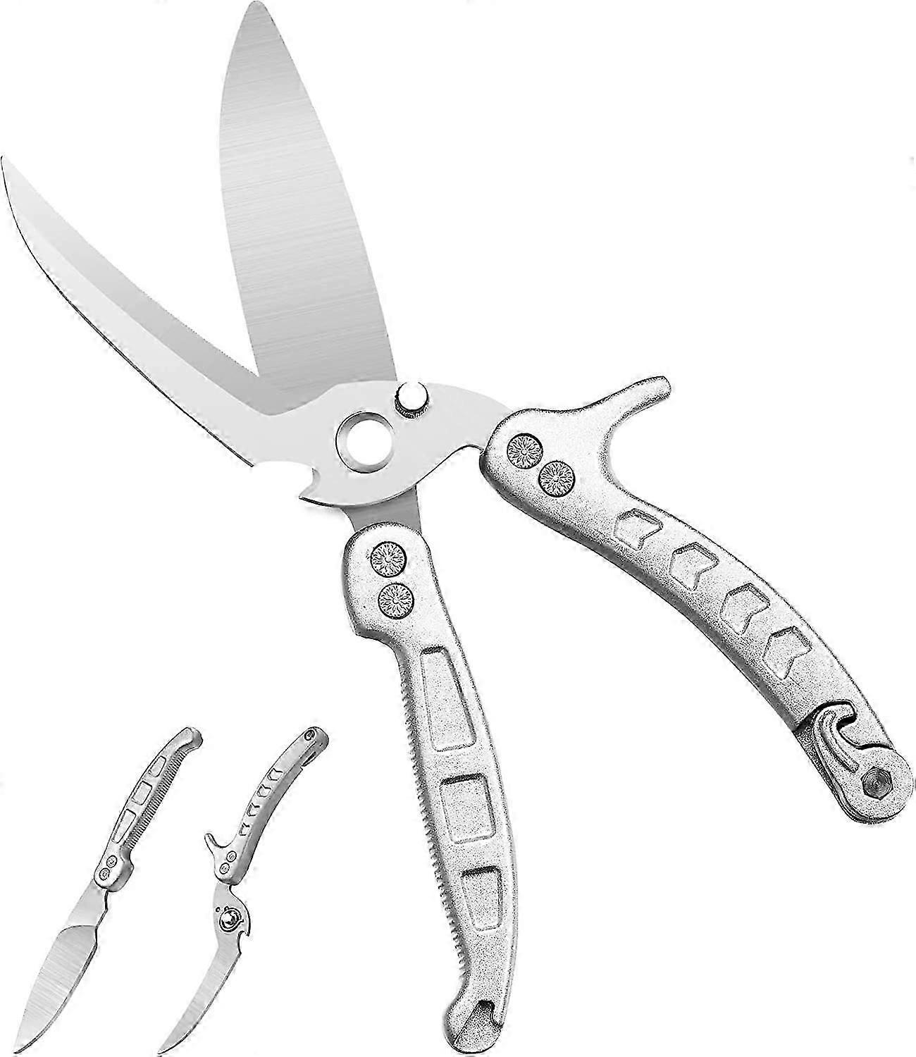 Kitchen Poultry Shears,Kitchen Scissors Heavy Duty with Serrated