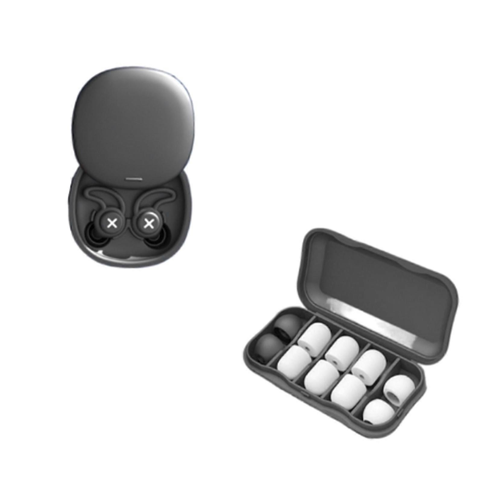 Earplugs for Sleep - Noise Cancelling EarPlugs - Washable & Reusable - Flexible Silicone - Ideal for Sleep, Study, Travel, Swim