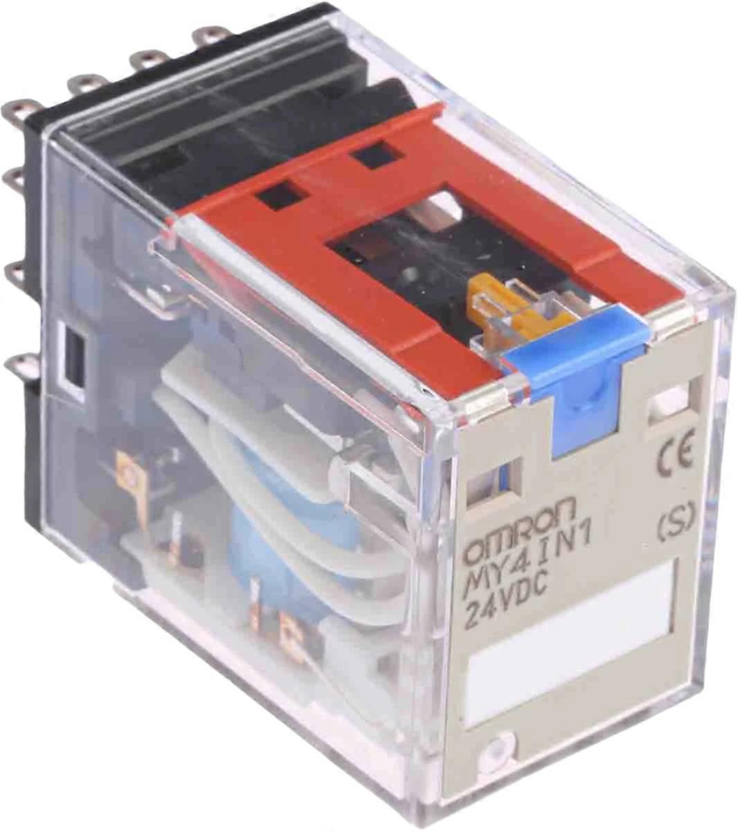 Omron Relay 4pdt 24v Dc Plug-in My4in1 Dc24(s)