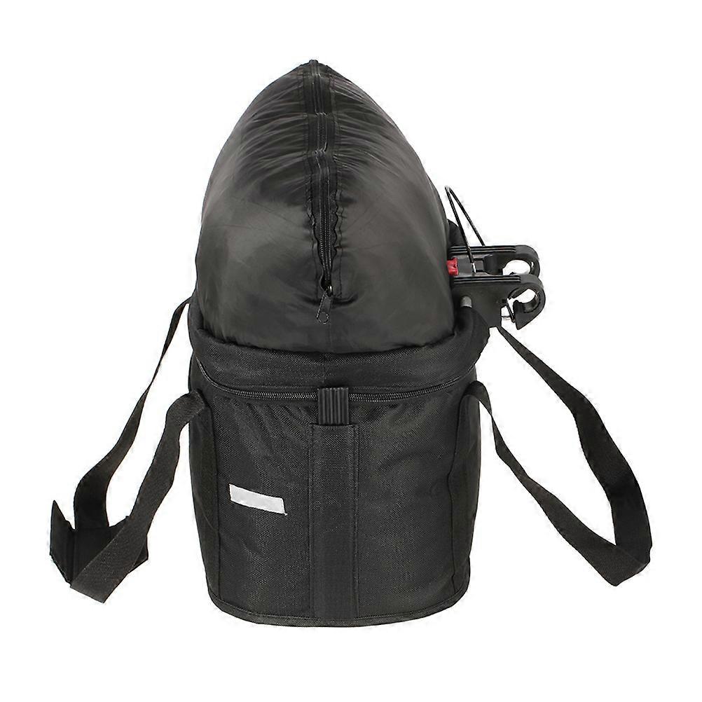 Durable Waterproof Carrier Bag For Outdoor Use Ideal For Cycling And Grocery Shopping With Detachable Design 1Pack