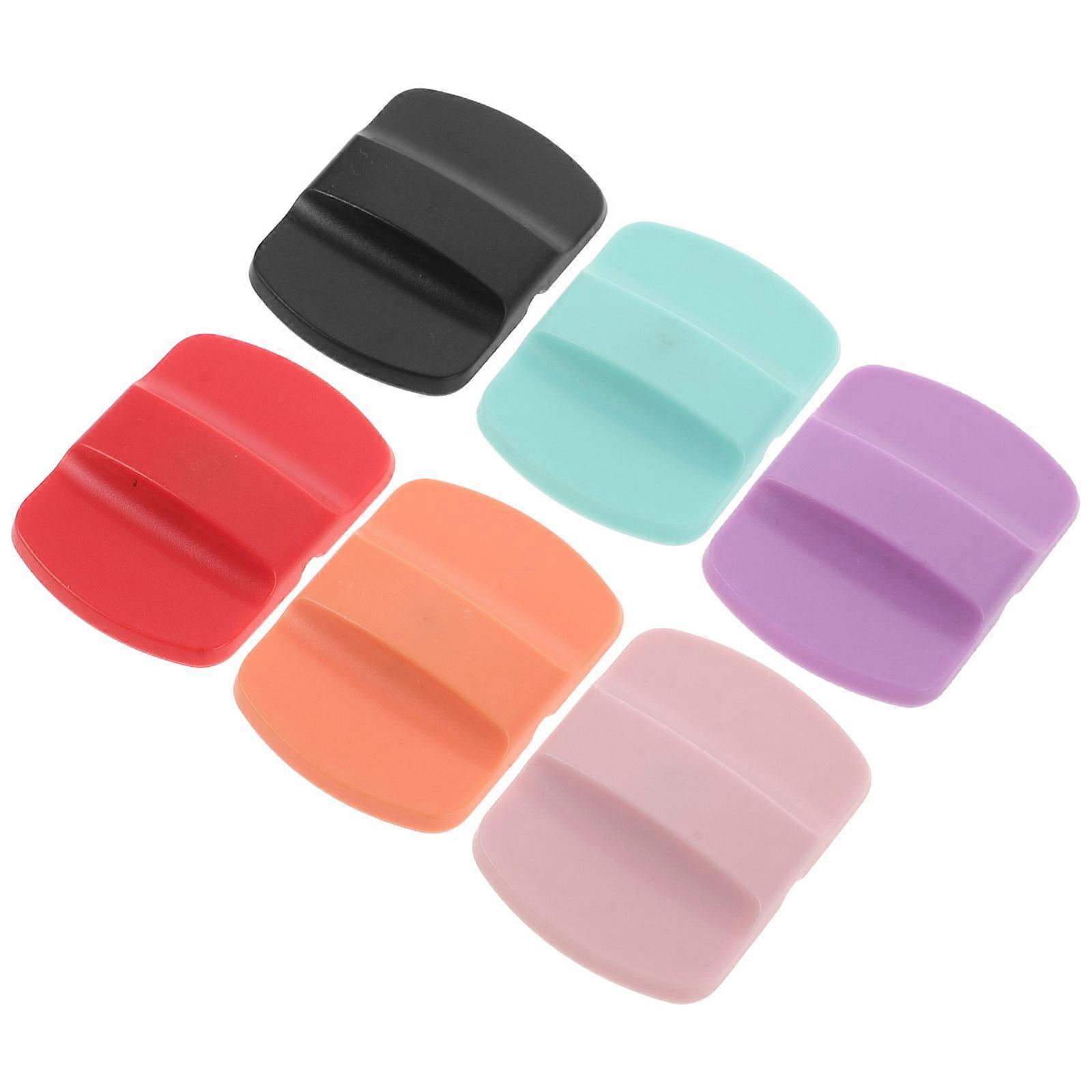 Replacement Magnetic Lid Slider For General Users Office Use Assorted Color Smooth Sliding 6Pcs