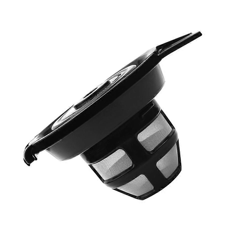 Reusable Coffee Strainer with Fine Mesh Filter for Home Use Made of PP Stainless Steel and Silicone Black