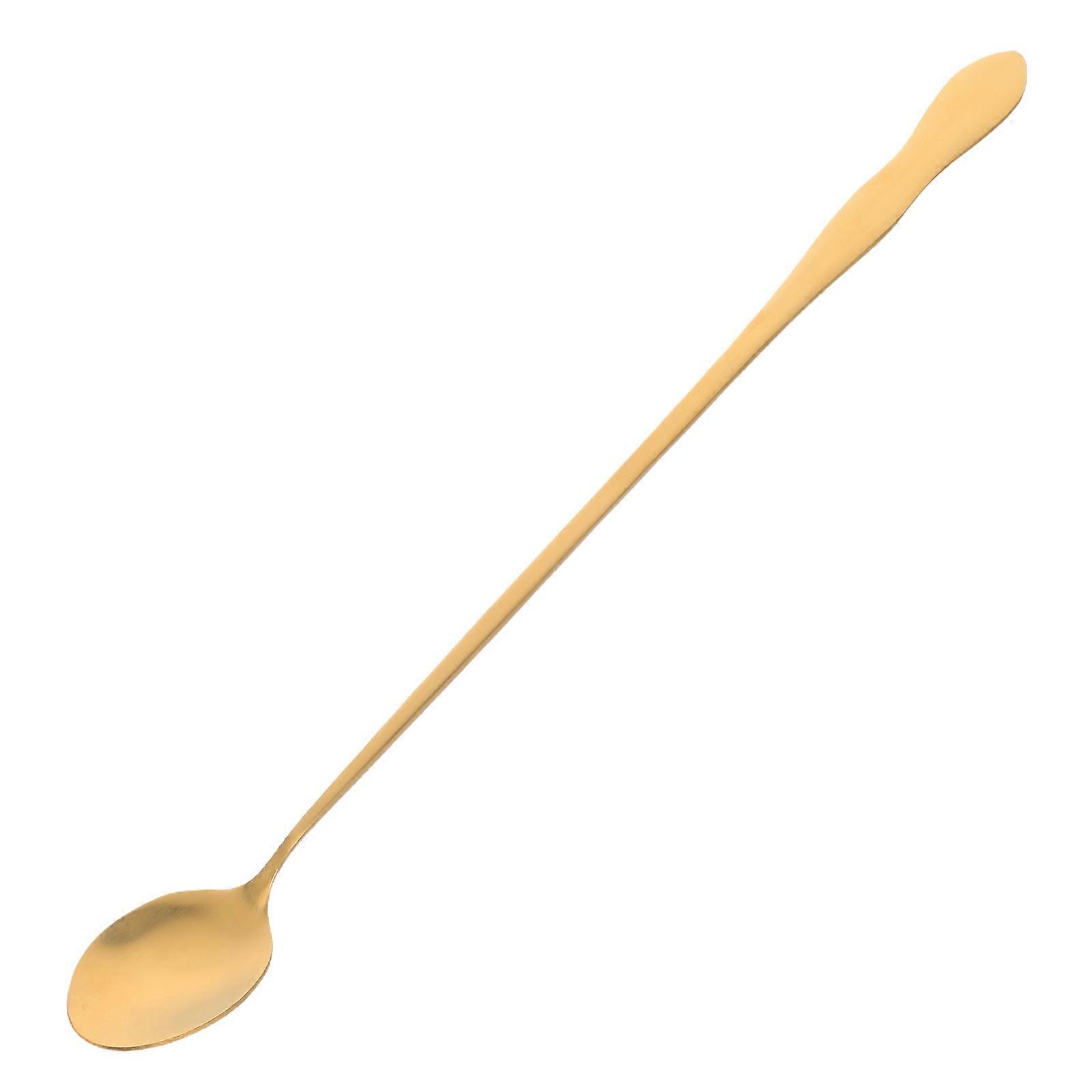 Elegant Stainless Steel Stirrer For Mixing Drinks In The Kitchen Versatile Tool For Coffee Honey 1 Piece