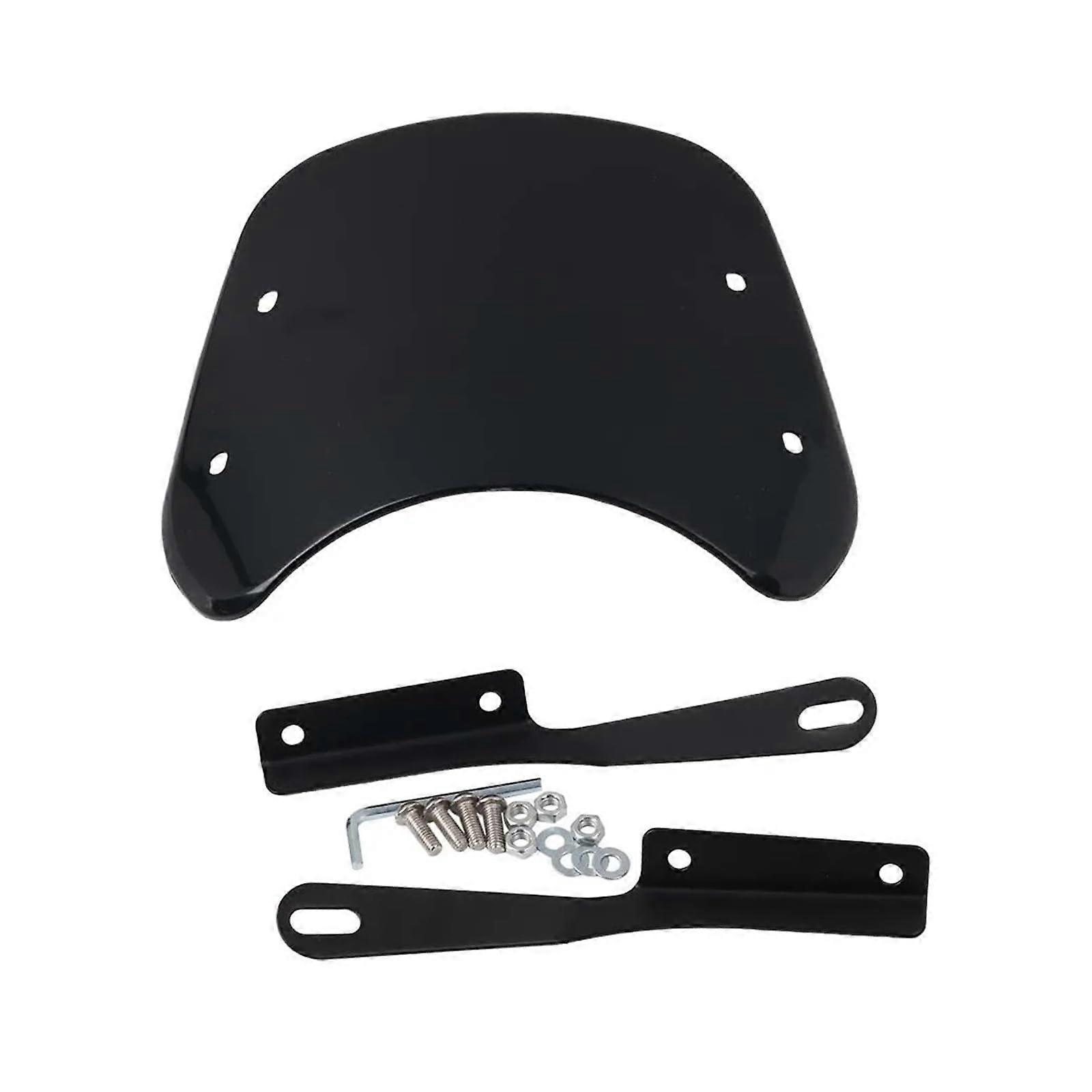 For XSR700, XSR125, XSR155, XSR900, XSR700, XSR900, XSR125, XSR155 accessories: Retro windscreen, windscreen, windscreen deflector, cover, black.