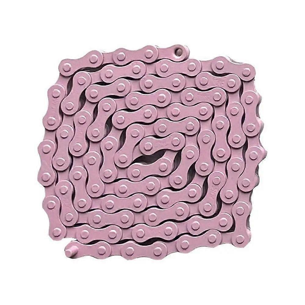 Chains for bicycle equipment, singlespeed drivetrain chains (Pink) Rose