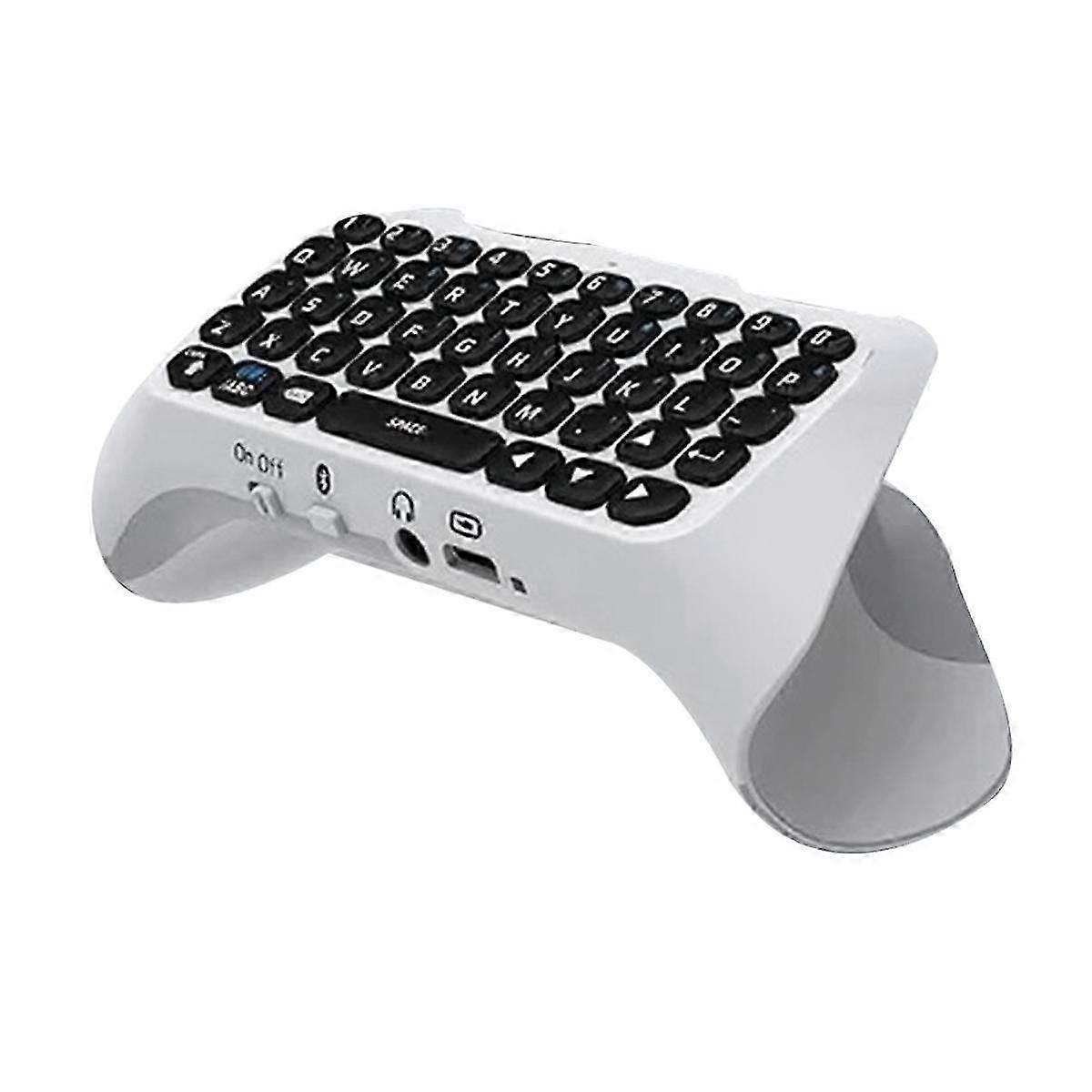 Bluetooth Wireless Keyboard for PlayStation 5 with ChatPad Functionality