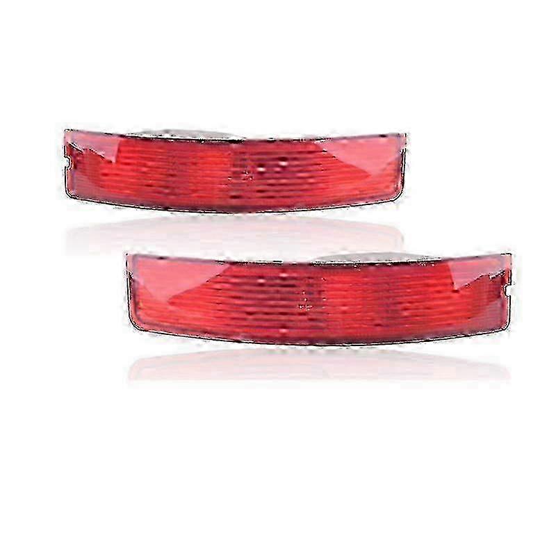 XC90 2007-2014 Rear Bumper Light Tail Reflector Fog Lamp 2pcs Without Bulb