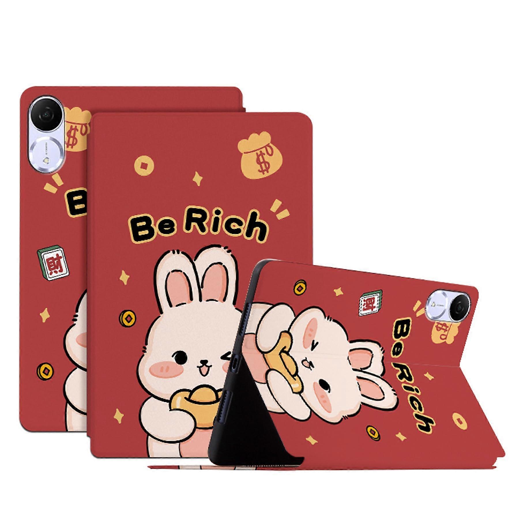 Case for Honor Pad V9 11.5 Inch 2024 ROL-W00 PU Leather Flip Stand Ultra Thin with Auto Sleep Wake Feature