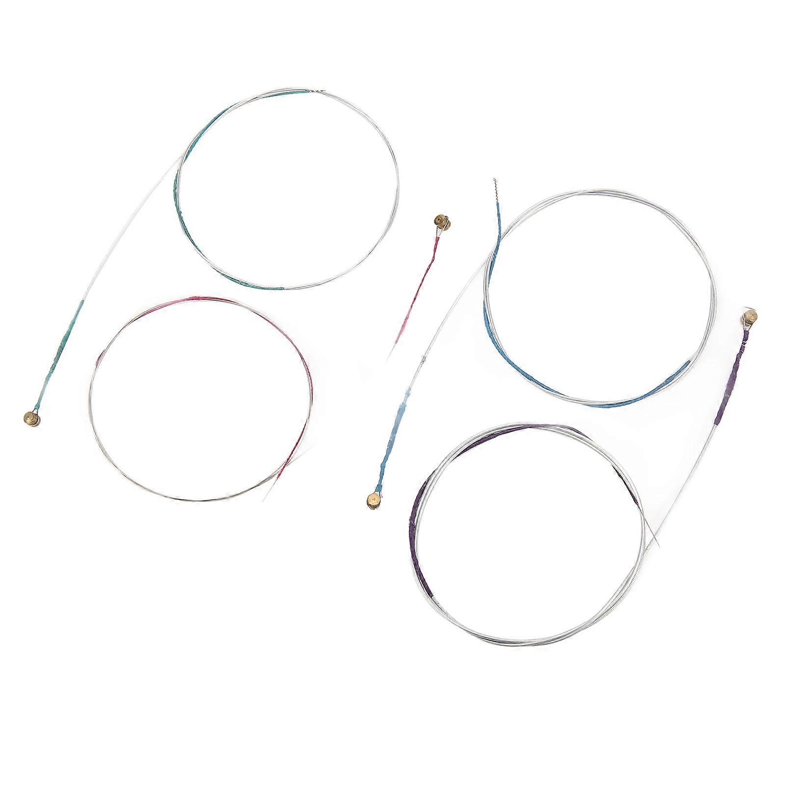 Violin String 4/4 Silver Universal Set Nickel Plated Ball Head Instruments Accessories