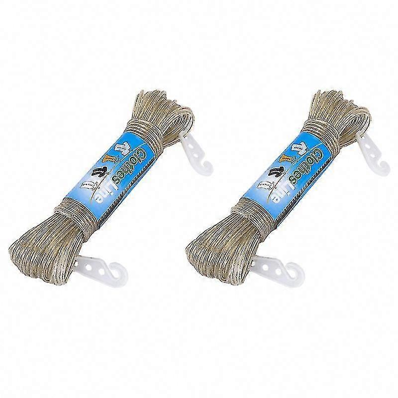 2pcs Clothes Hanging Rope for Laundry Drying