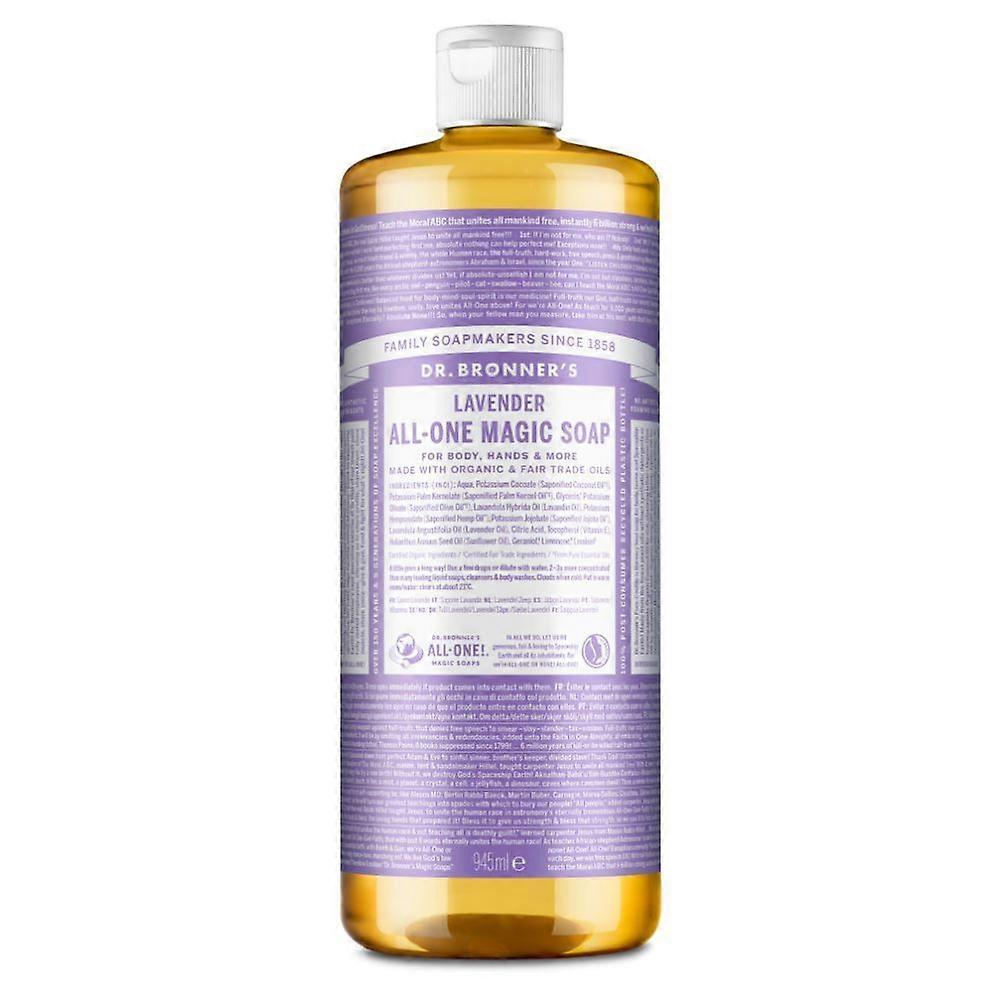 Dr Bronner Biologische Lavendel All-One Magic Zeep 945ml - 4 stuks