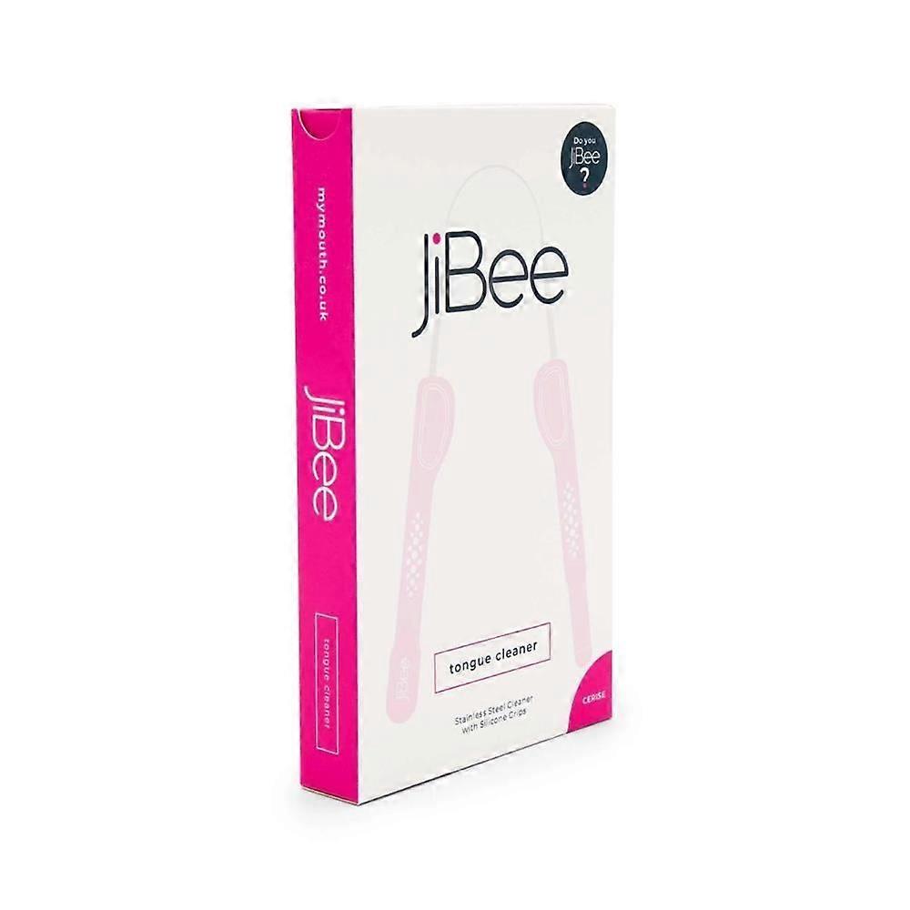 My Mouth JiBee Tongue Cleaner - Cerise - 2 Pack