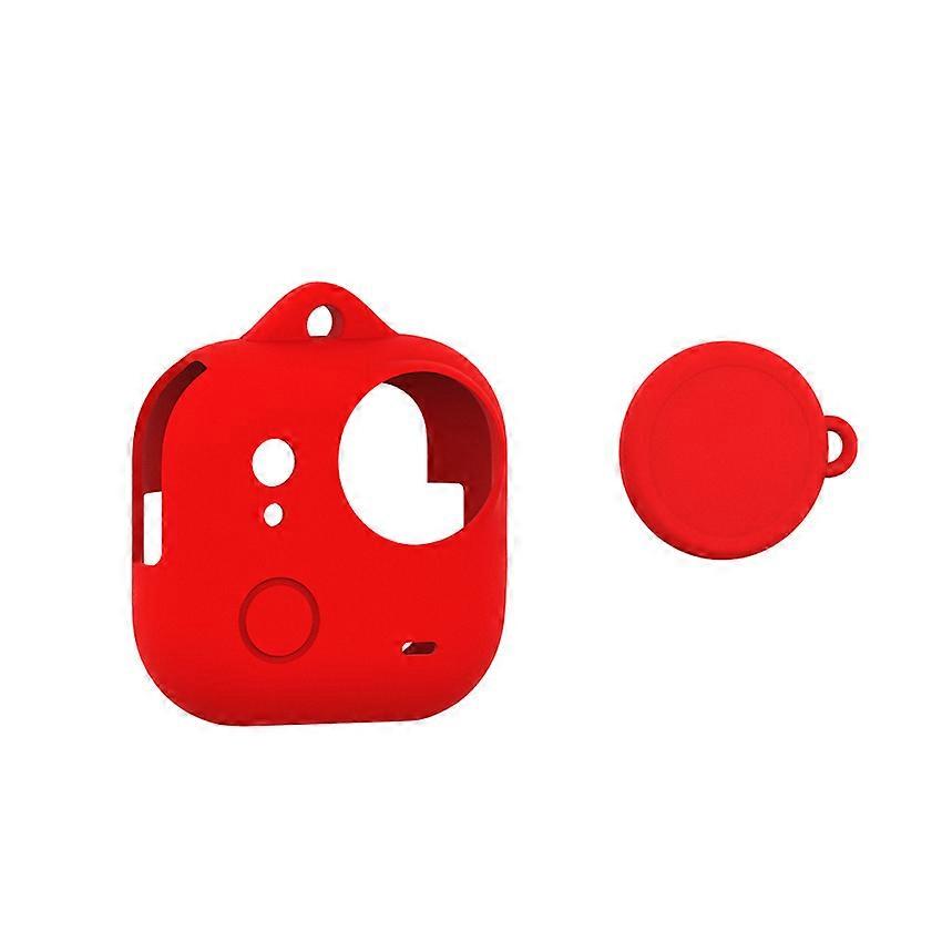 A619 Silicone Protective Case Accessories for Insta360 GO Ultra (Red)