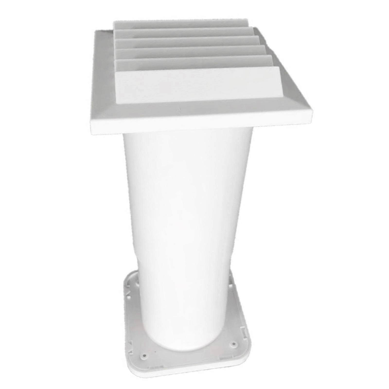 Bidirectional Air Circulation Ventilators Expandable Pipe Design Build In Dust Insect Screen Moisture for Indoor Space Multicolor