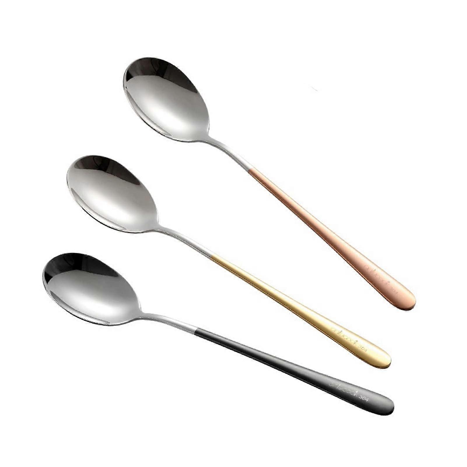 Bulk Spoons Set Korean Style 304 Stainless Steel Spoons For Eating Set Of 4 Color 4