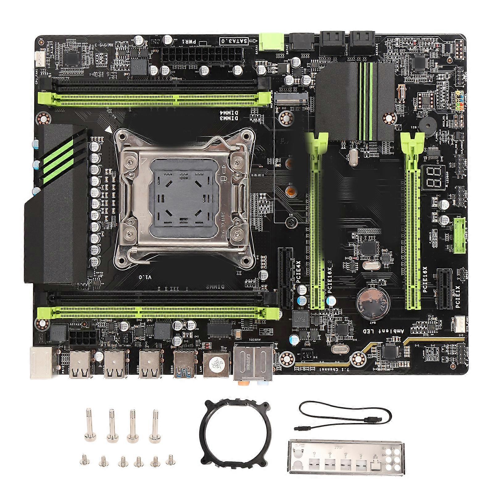 ATX Desktop Motherboard LGA2011 for Xeon E5, DDR3, NVMe M.2, Dual Channel, Fast Startup