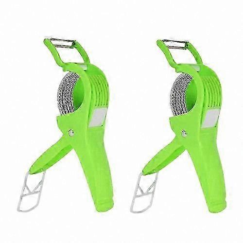 Sharp Stainless Steel Dual-Head Vegetable Peeler for Kitchen Use