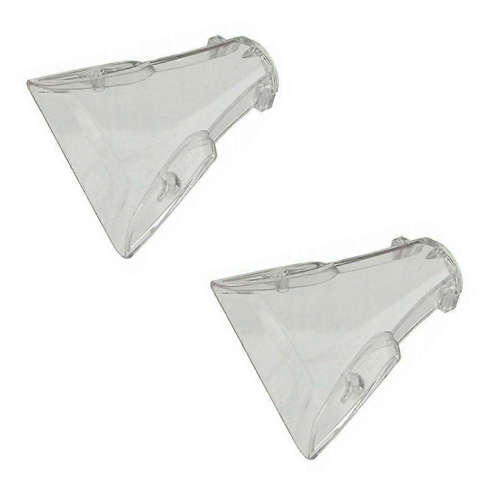 2PCS Transparent Cover for Puzzi 10/1 10/2 8/1 Replacement Upholstery Hand Tool Part Number: 4.130-