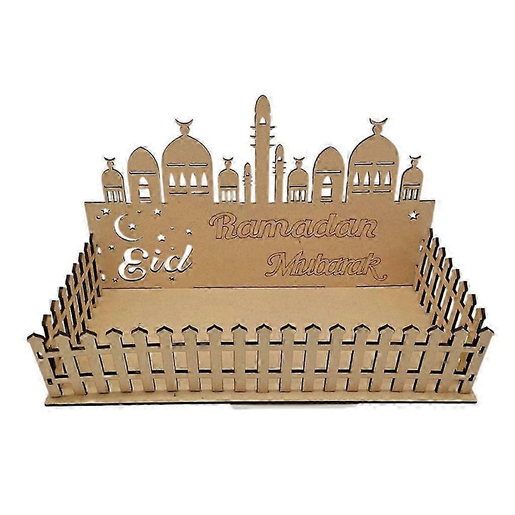 Versatile Wooden Storage Tray for Eid Celebrations and Party Organisation Essentials