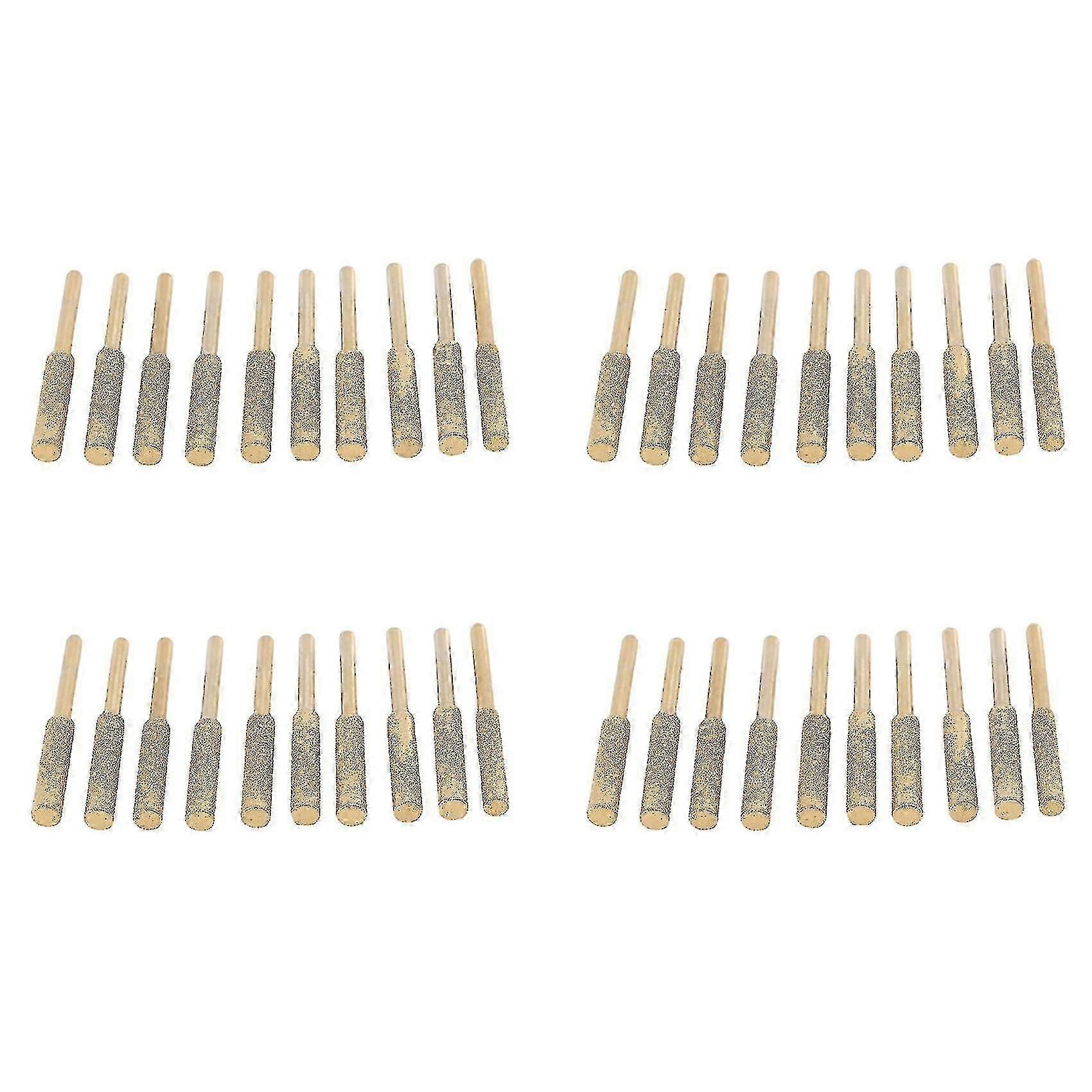 Electric Chainsaw Chain Sharpener Kit, 40pc Sharpening Wheels