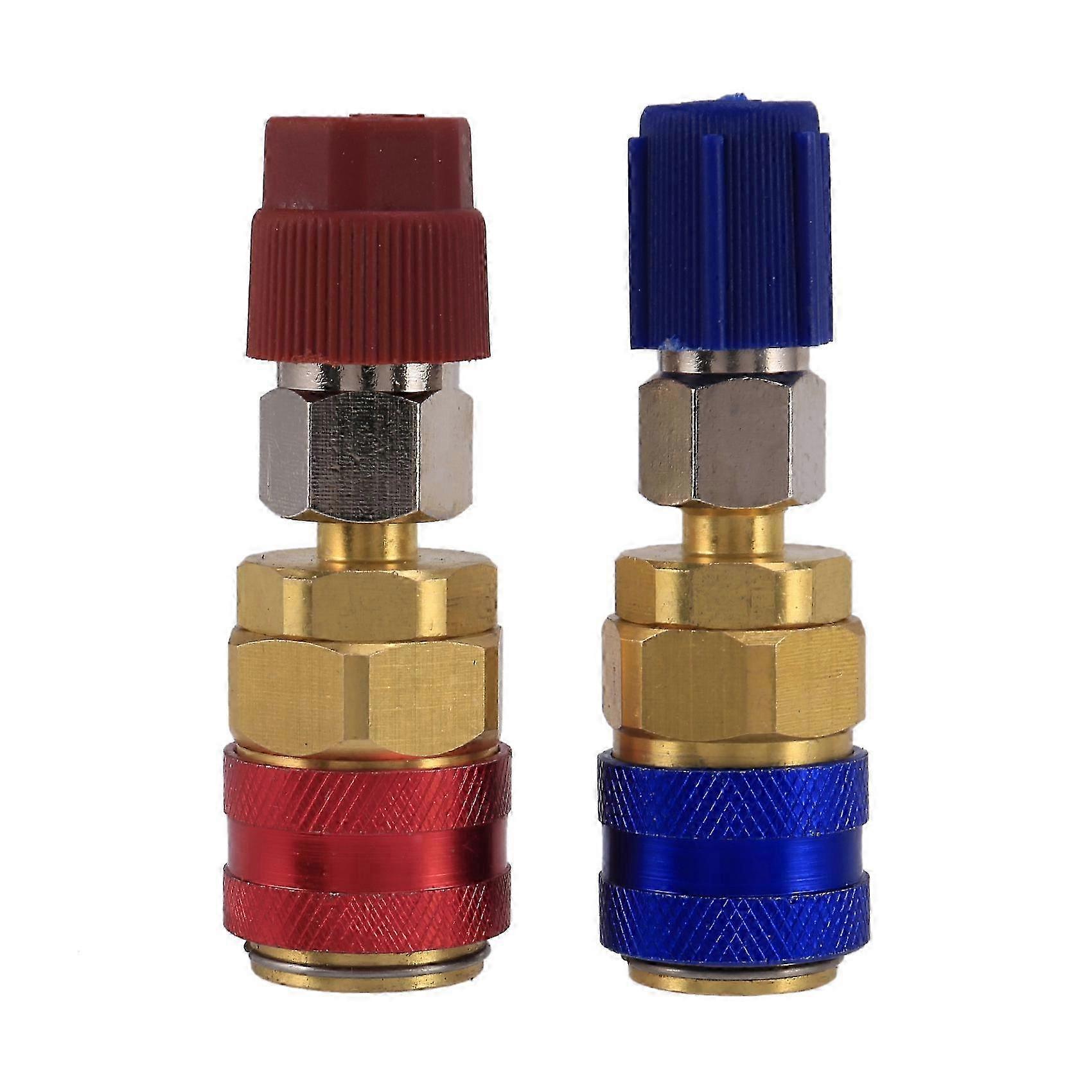 R134A freon adapter for car air conditioning quick connector high low side