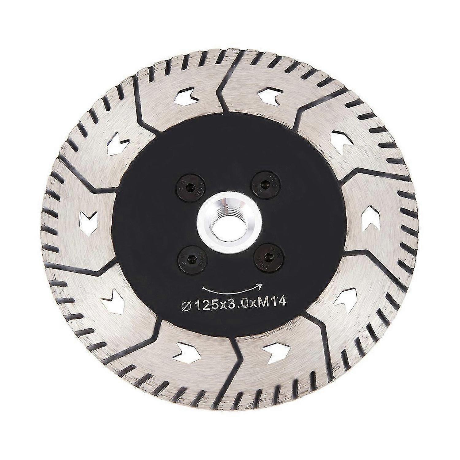 125 x 2,8 mm M14 Doppelseitiges Diamant-Sägeblatt Schleifen