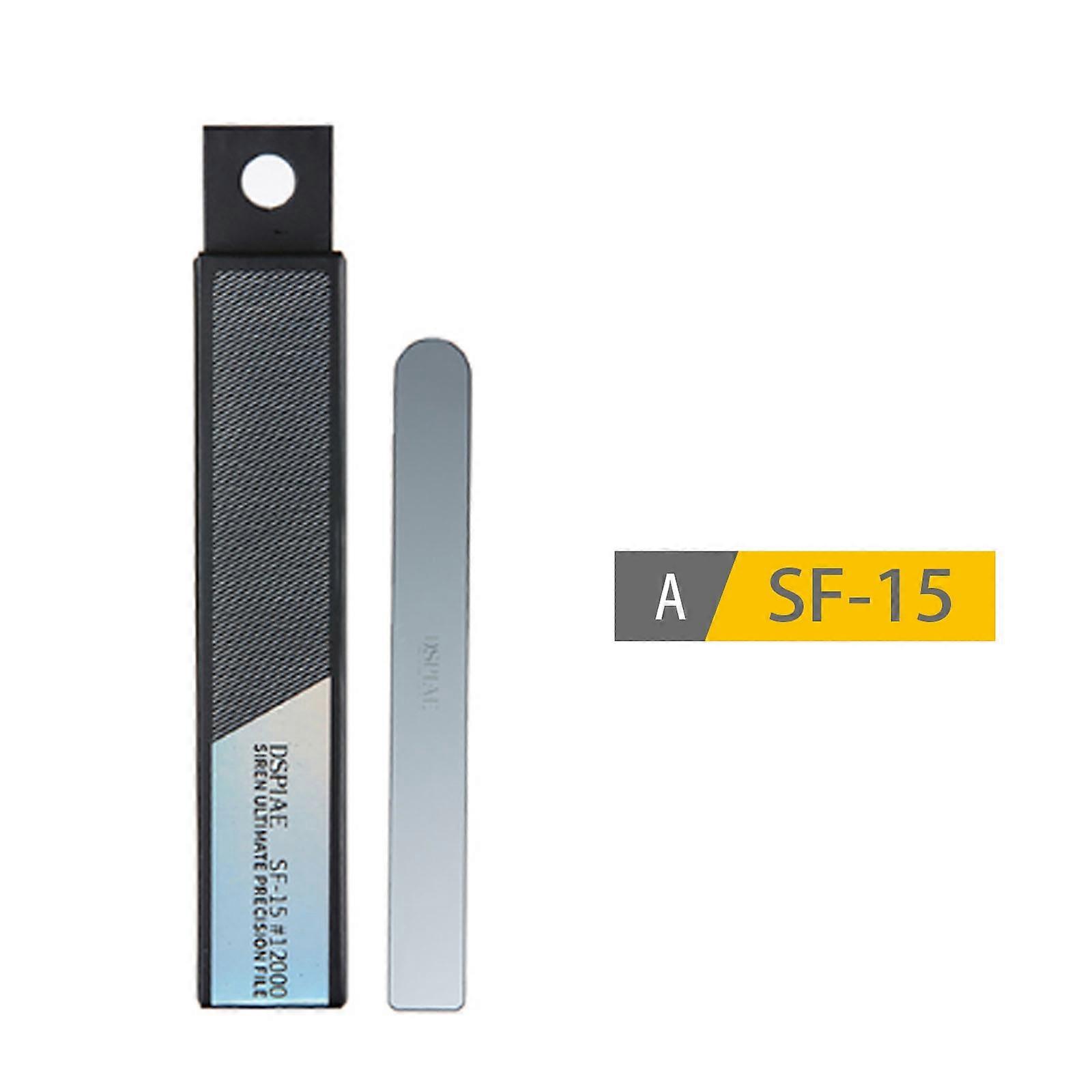 Dspiae Precision Glass File Knife Figure Model Ultimate File polishing Grinding