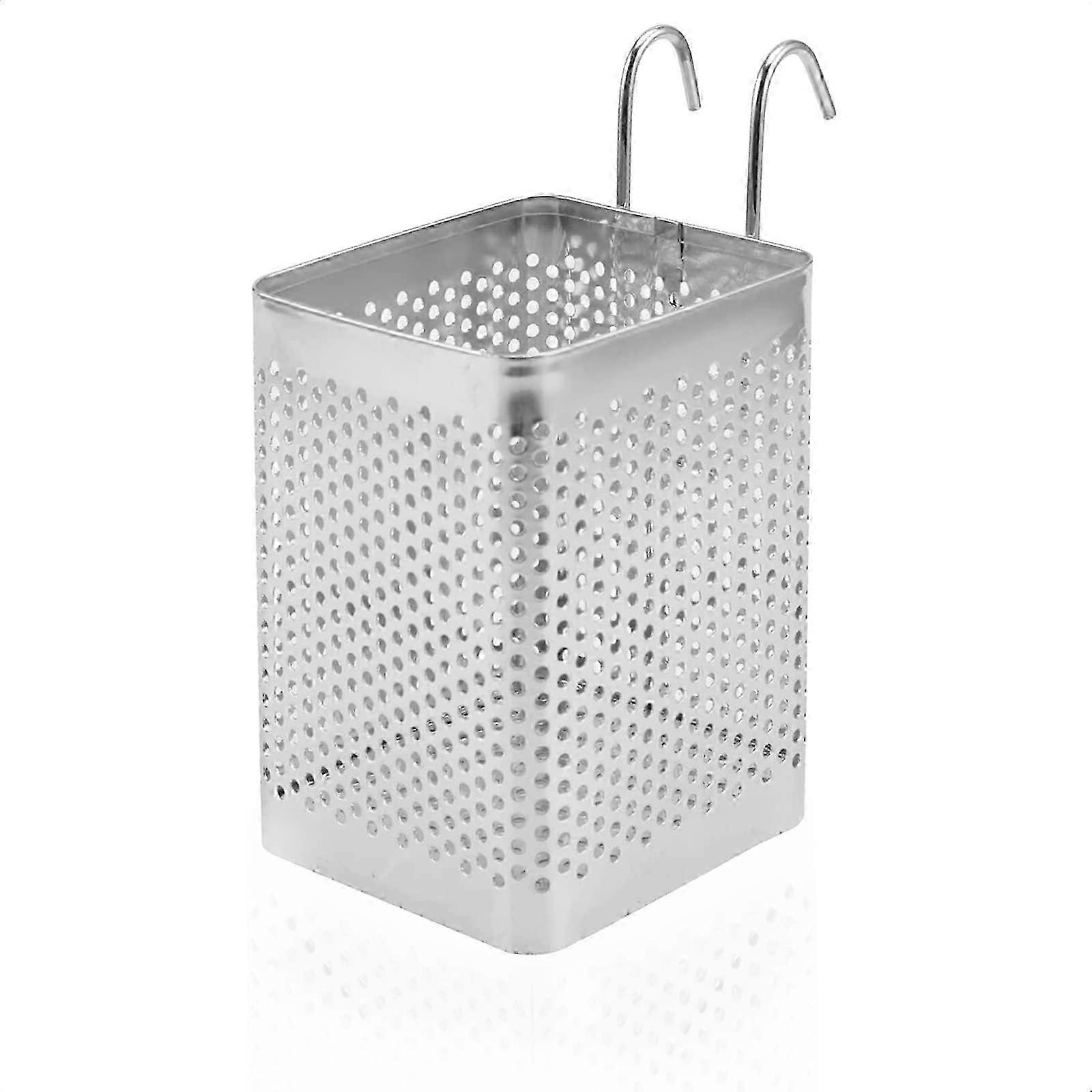 2 stainless steel square chopstick racks, hanging drain 2025