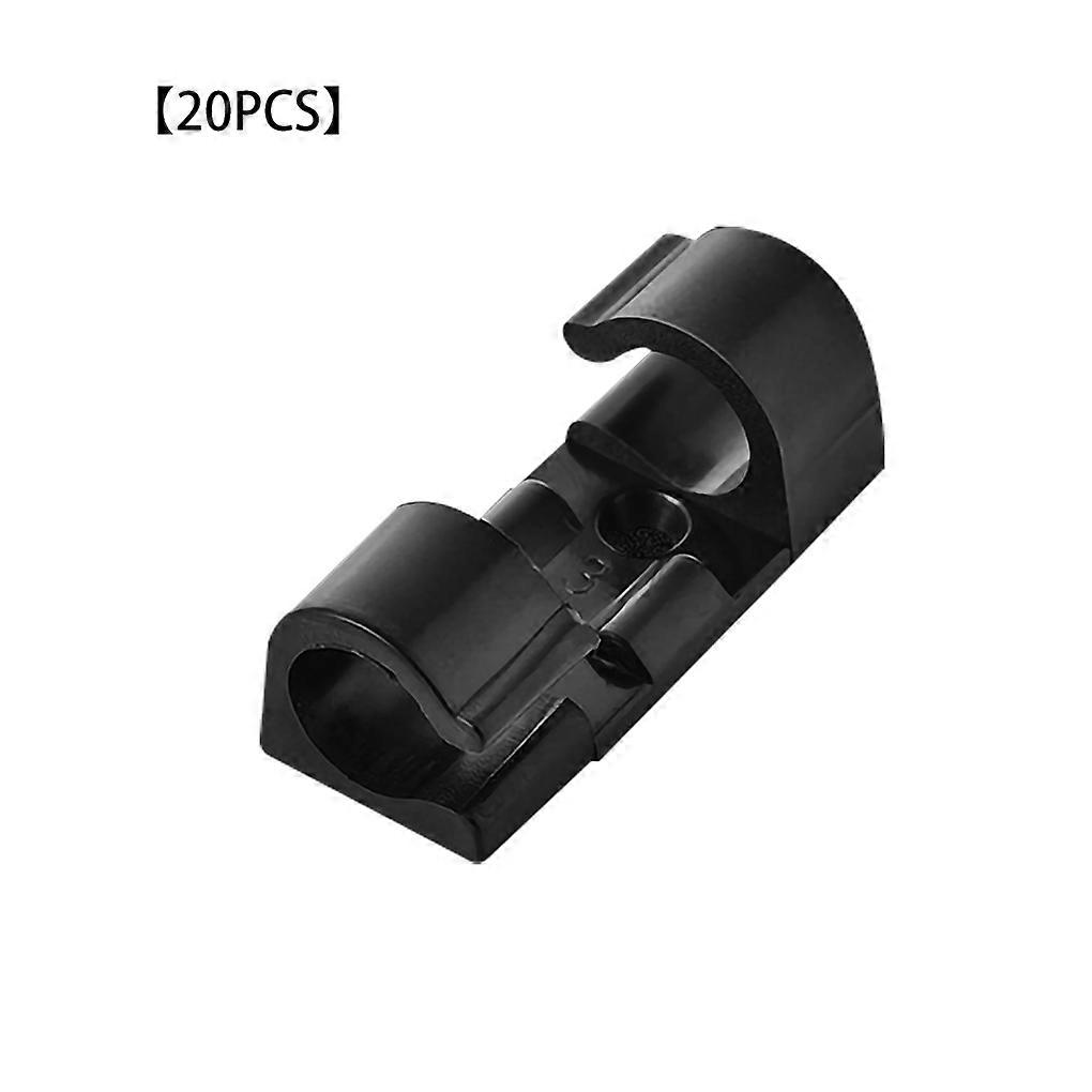 Cable Organizer Buckle Home Office Tabletop Wall Mounted Cable Wire Fixing Clip