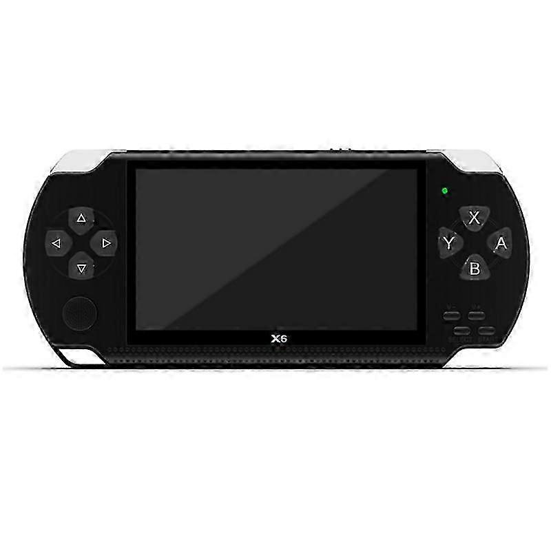 New X6 Handheld Game Console 4.3 Inch High-definition Screen Portable Audio Video