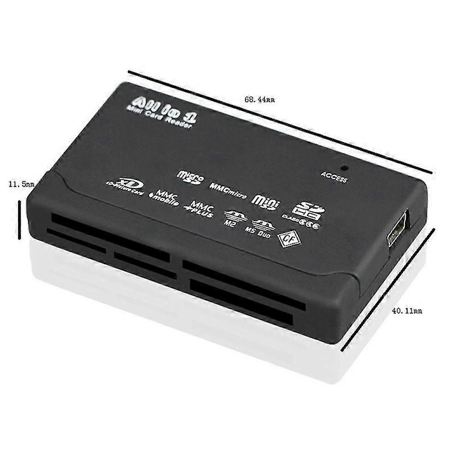 Card Reader USB2.0 Memory Card Reader Fast Data Transmission