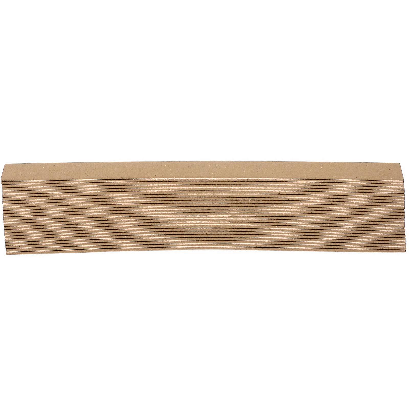 Paper Edge Protectors Thickened L-Shaped Carton Corner Protectors for Shipment 24Pcs