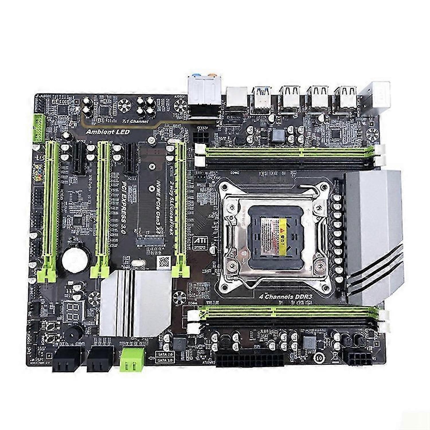X79T LGA 2011 CPU Mainboard USB3.0 4 DDR3 Motherboard Desktop-PC Computer Motherboard