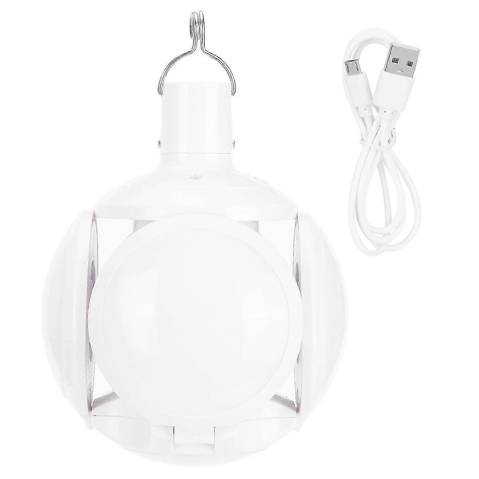 DC Charging Bulb Wide Voltage Foldable Football for ing Home Garage 2025