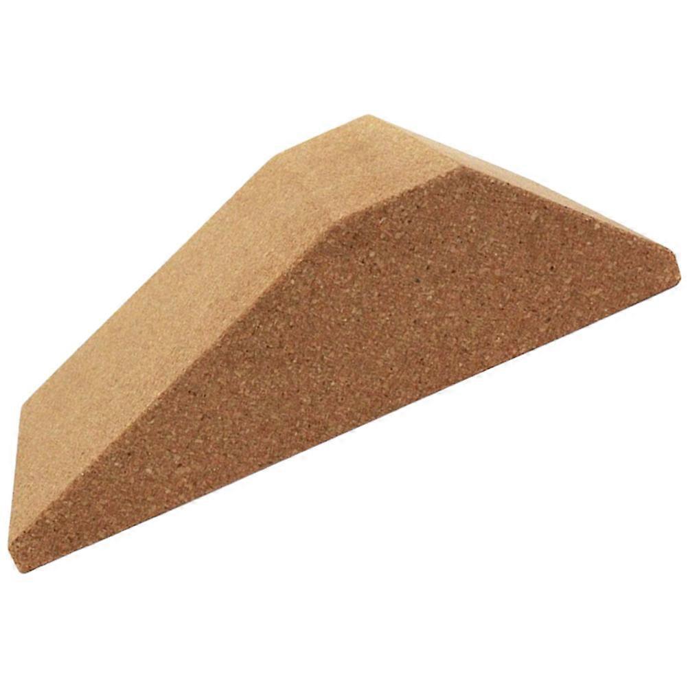 Calf Yoga Block for Exercise Use 3Pcs Practical Cork Ramp