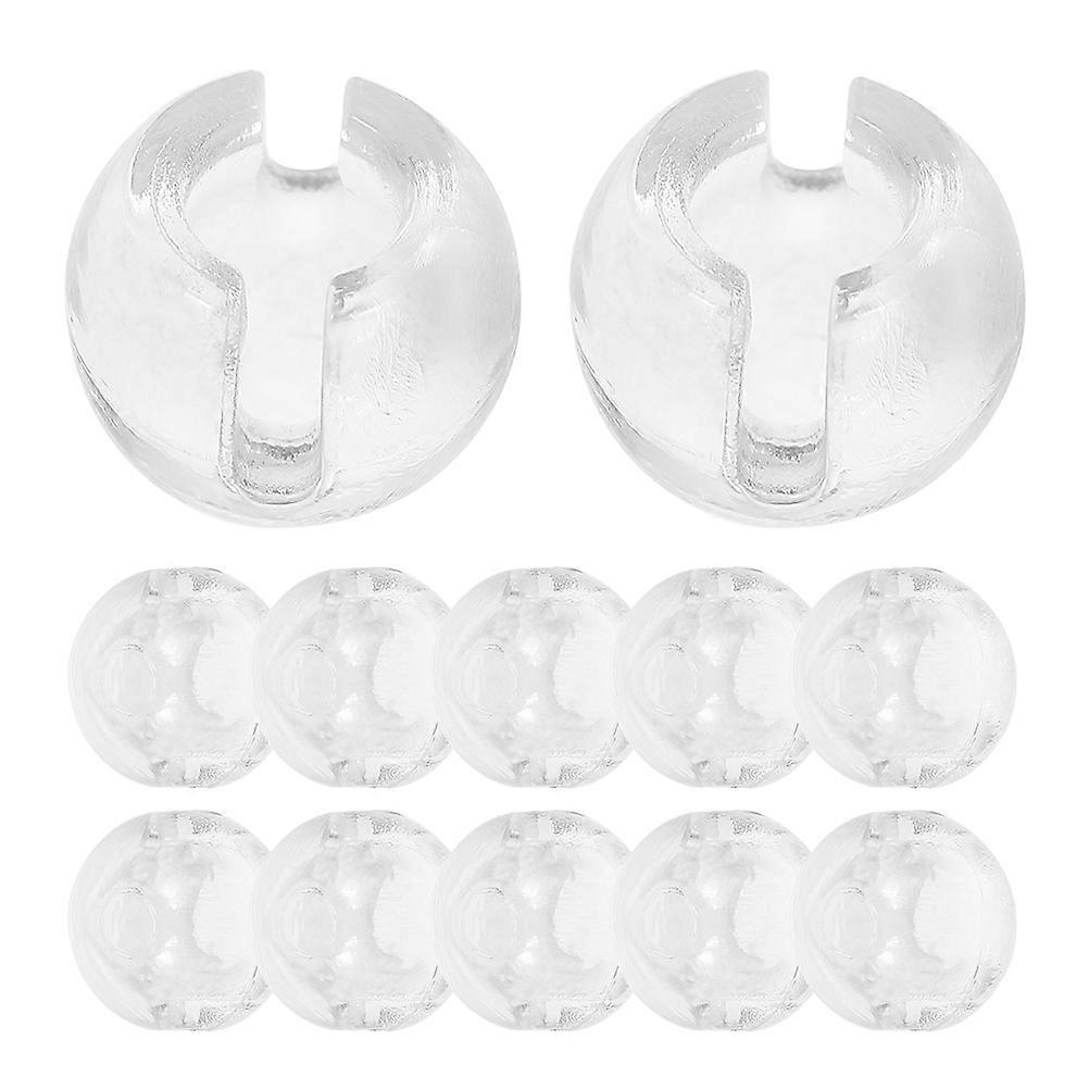 Vertical Curtain Beads Chain Stop for Window Treatment with 120Pcs