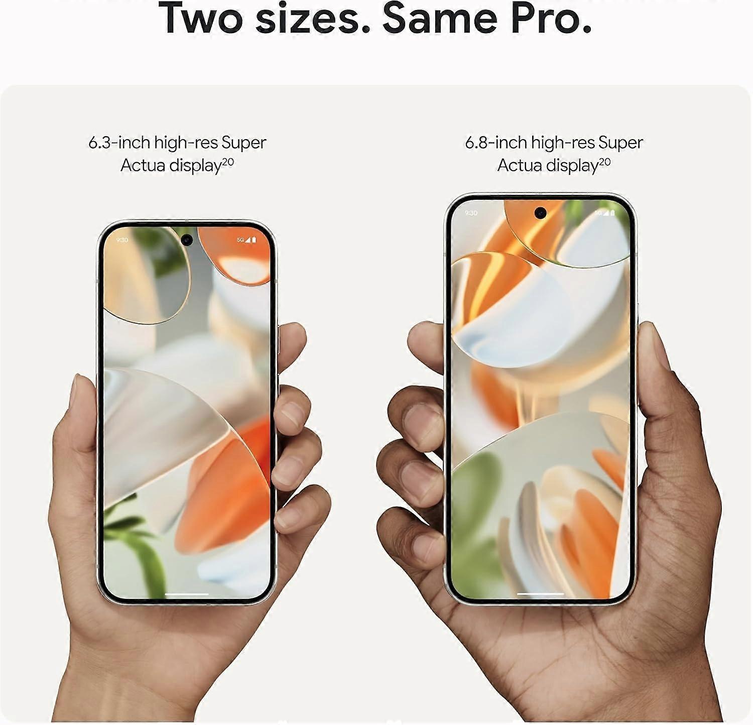 Google Pixel 9 Pro - Unlocked Android Smartphone , Triple Rear Camera System,512GB, Porcelain