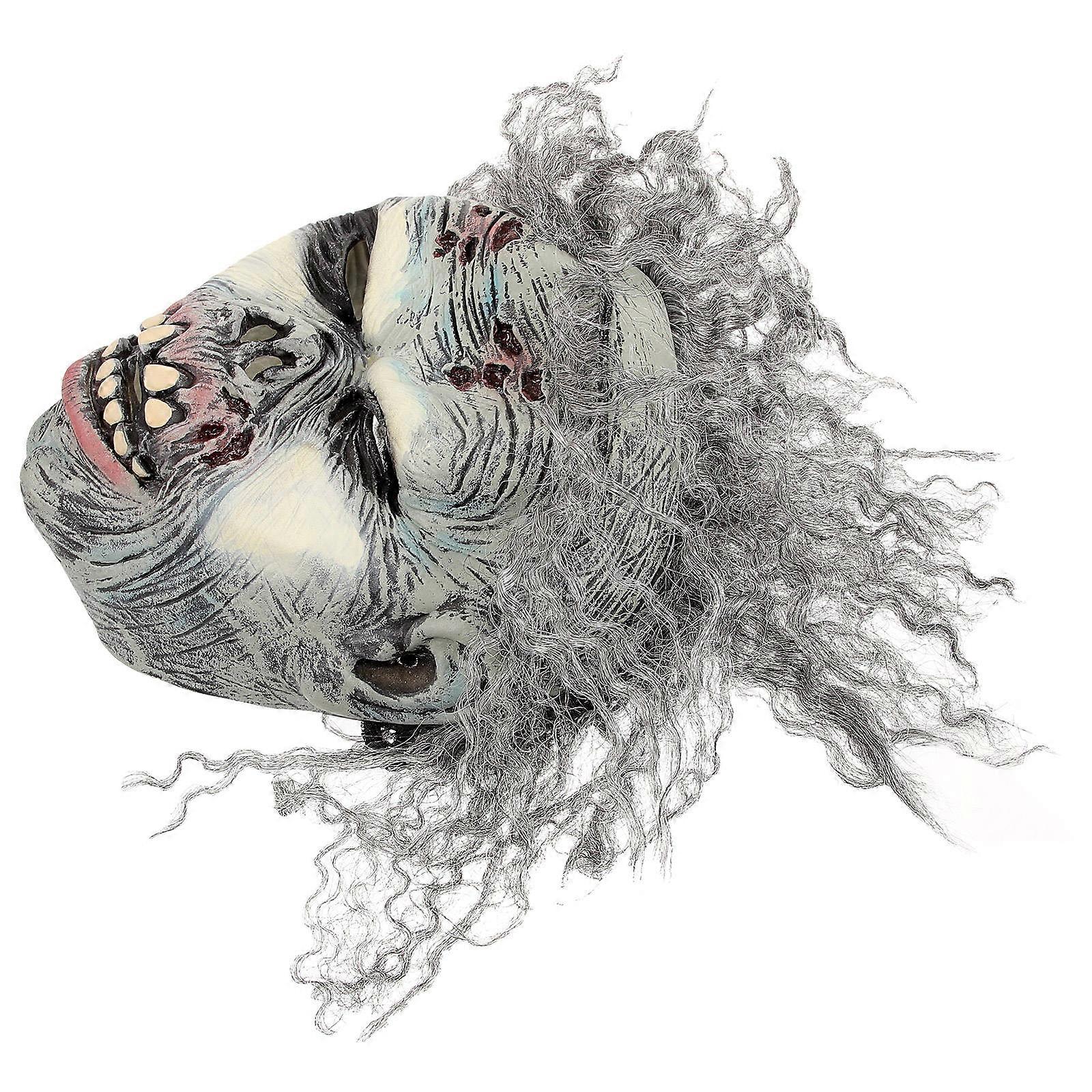 Creative Mask Masquerade Party Mask Grey 40x26cm Fine Workmanship Durable 1Pack