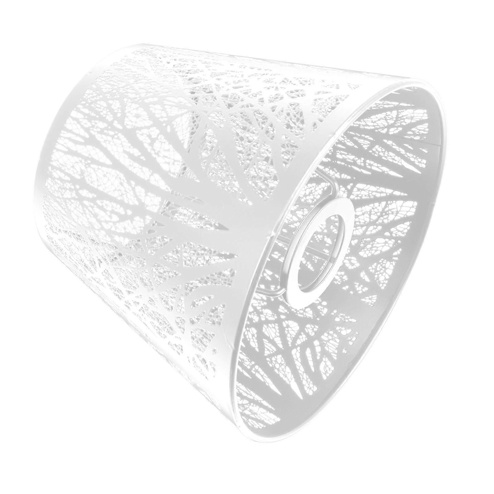 Durable Decorative Lampshade 2Pcs White Chandelier Accessory Suitable For Indoor Spaces Offering Light Diffusion