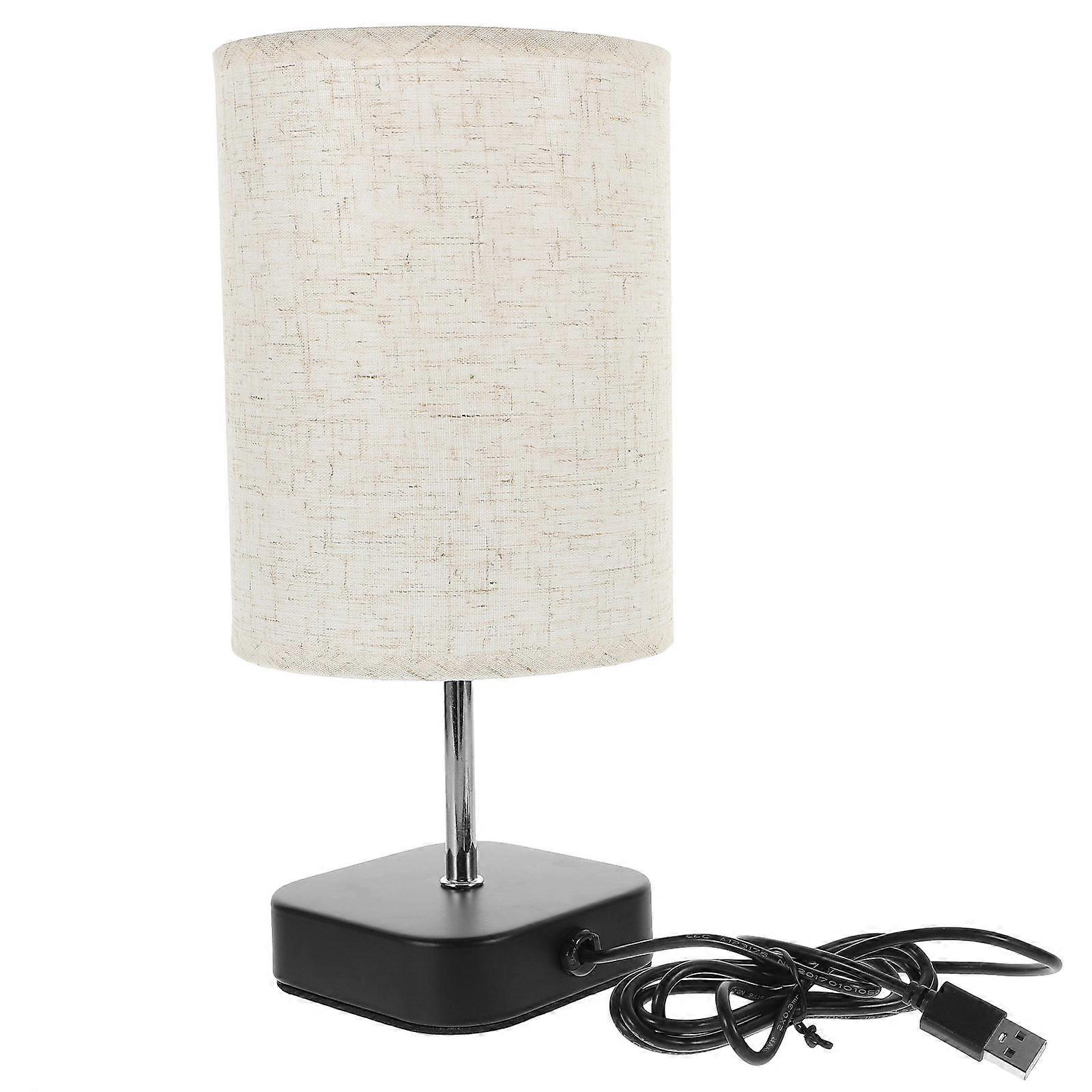 3Pcs LED Lighting Bedside Lamp Flat Bottom Suitable For Study And Housewarming 28X13X13 CM Minimalist Style