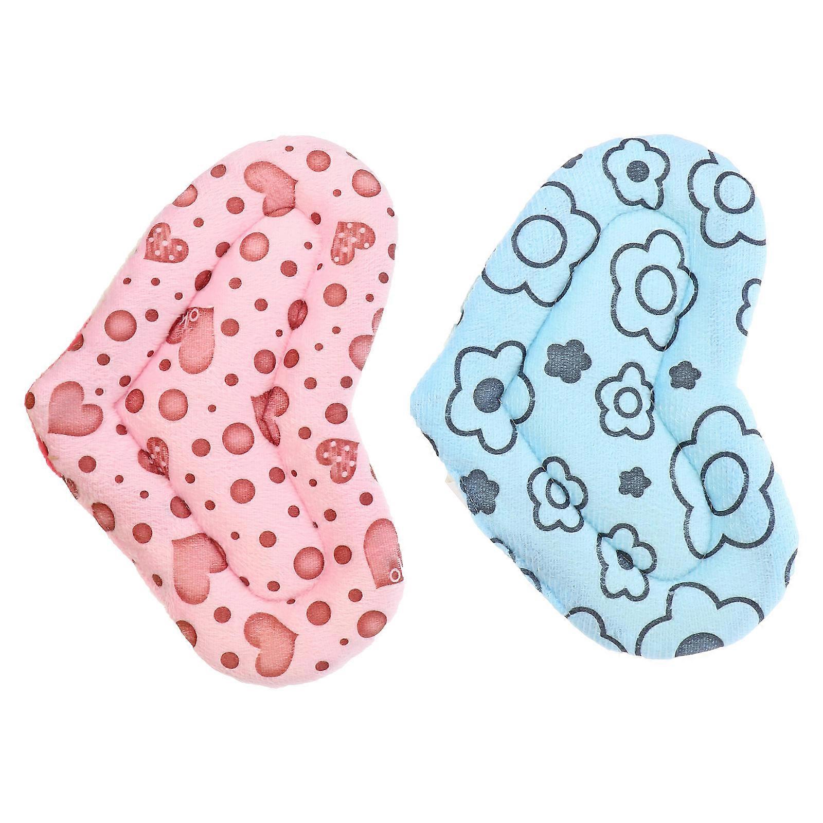 Hamster Sleep Mat for Pet Comfort with 4Pcs Mini Nest Thermal Pads