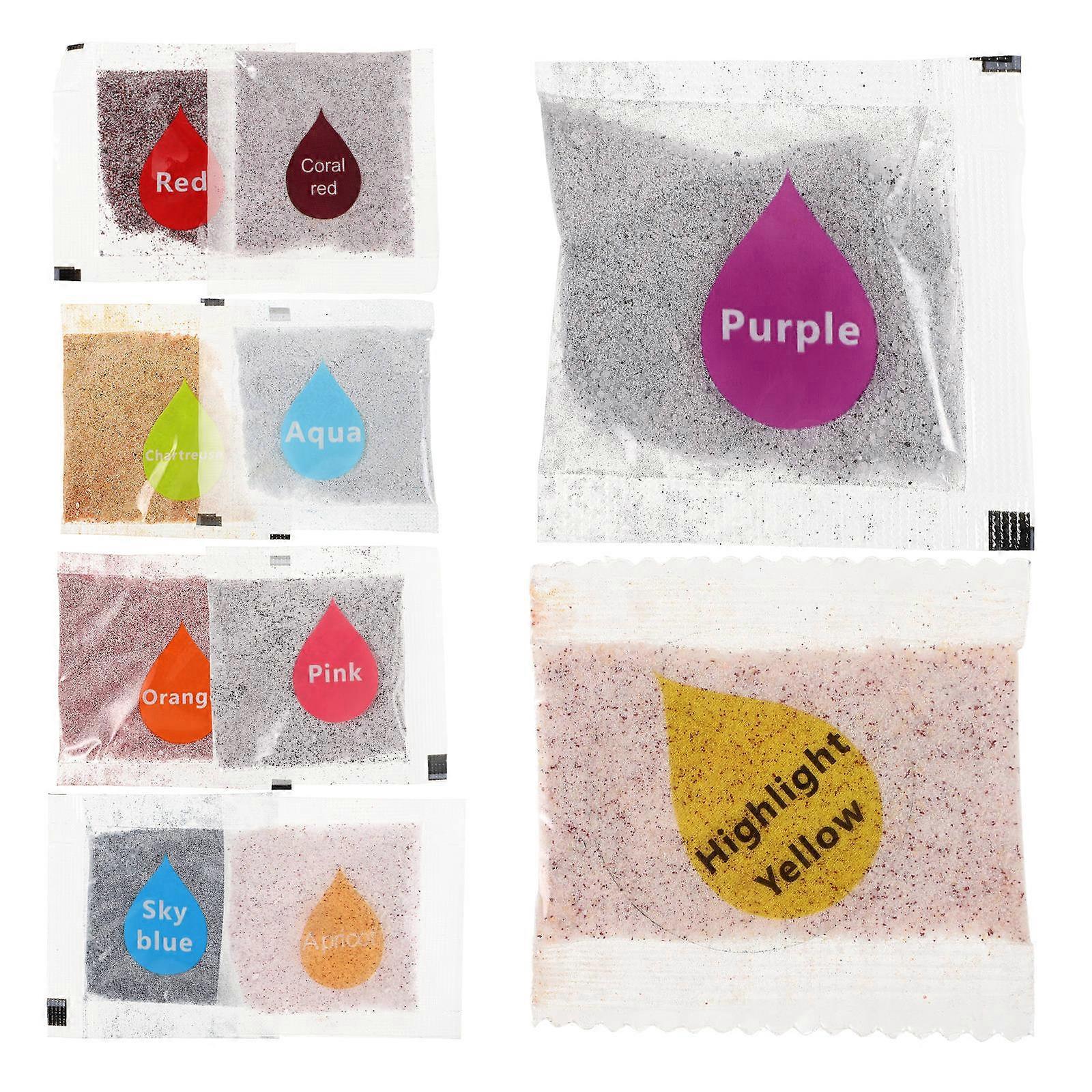 Fabric Tie Dye Powder Creative Coloring Tool 50Pcs for DIY